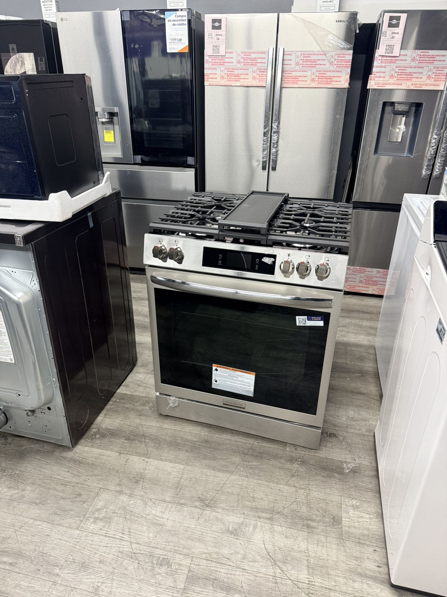 🔥FRIGIDAIRE GALLERY SLIDE IN GAS RANGE WITH AIRFRY🔥