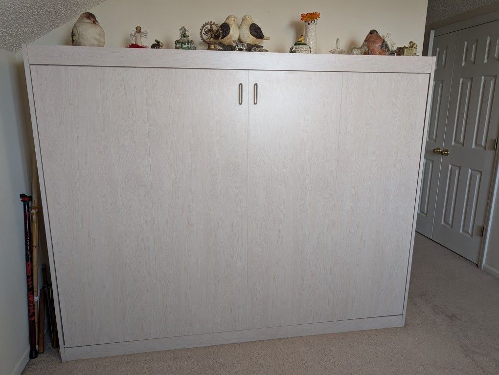 WALL MOUNTED MURPHY BED, WALL MOUNTED VERTICAL FULL SIZE