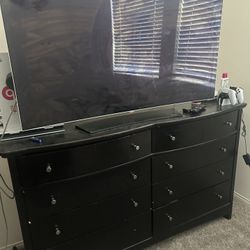 Dresser + Curve 65in TV