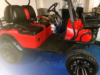 Red Alert Ev Star Golf cart