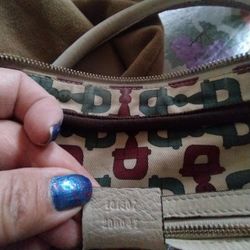 Gucci Vintage Cream Purse