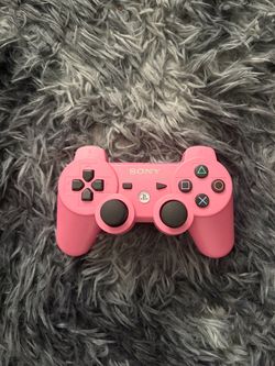 Pink ps3 controller