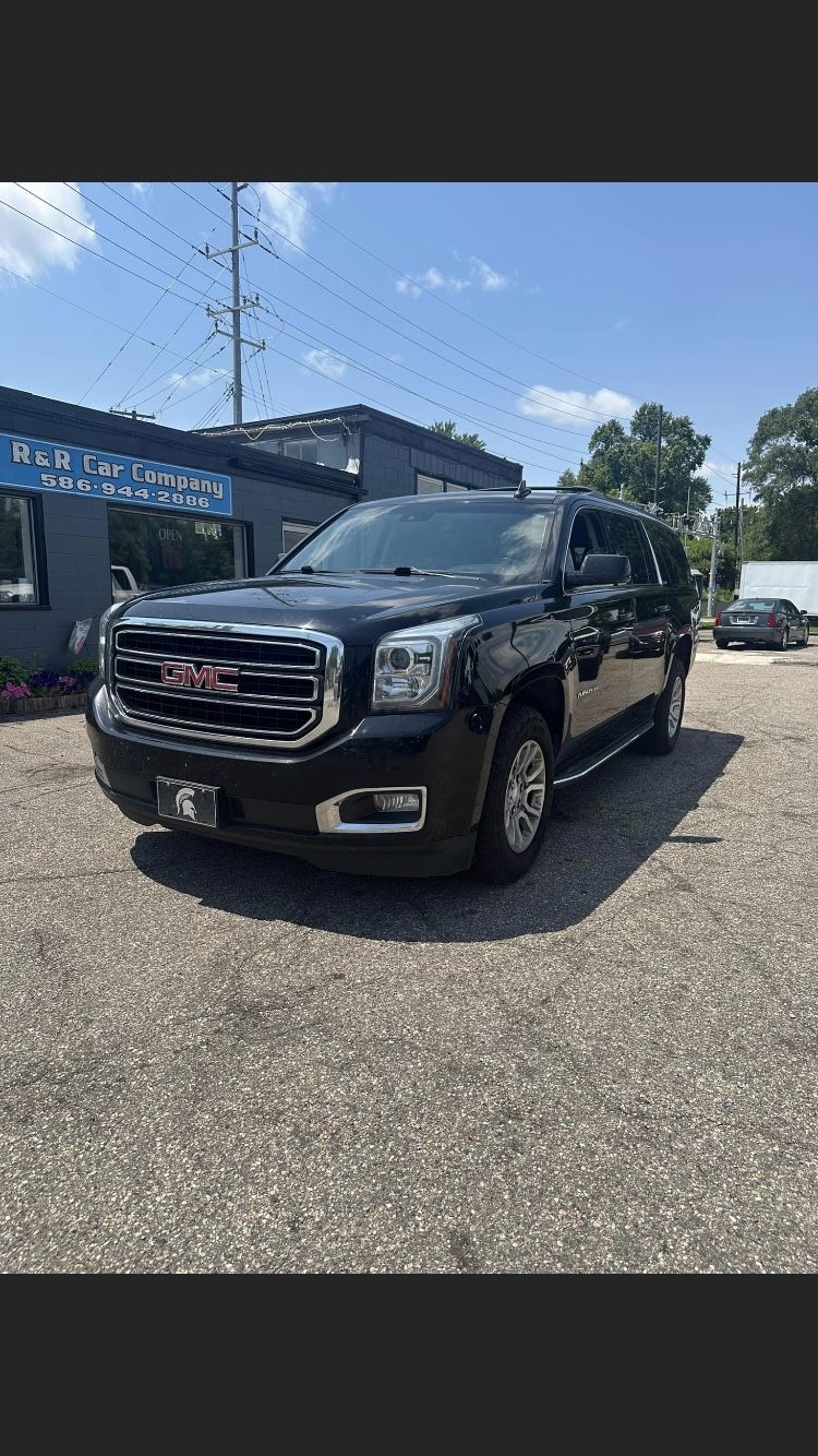 2019 BLACK GMC YUKON XL 1500 SLT 3r͎d͎ R͎O͎W͎ 🅜🅞🅞🅝🅡🅞🅞🅕 🄻🄴🄰🅃🄷🄴🅁 S͎U͎V͎ 4X⃣4 D͜͡E͜͡P͜͡E͜͡N͜͡D͜͡A͜͡B͜͡L͜͡E͜͡