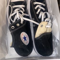 Black Converse Size 11 Hightops