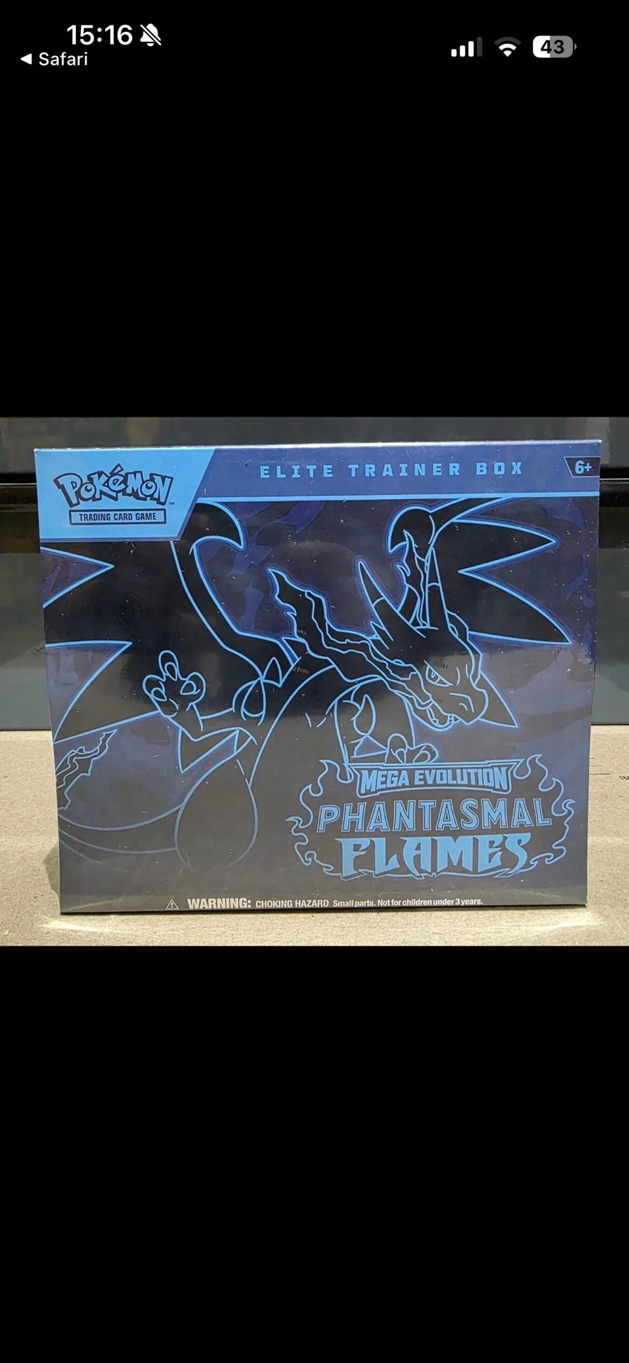 Pokemon TCG: Phantasmal Flames ETB