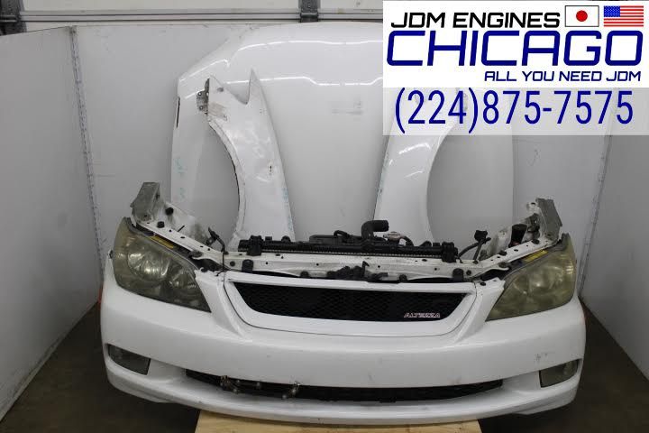 01-05 JDM Toyota Altezza SXE10 FRONT CUT FOR Lexus IS300 HEADLIGHTS, FENDERS, HOOD, GRILL & FRONT BUMPER