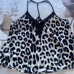 Express Leopard Print Camisole