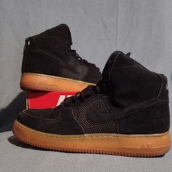 Nike Air Force 1 High 07 LV8 Black Gum 806403-003 Men's Zs11