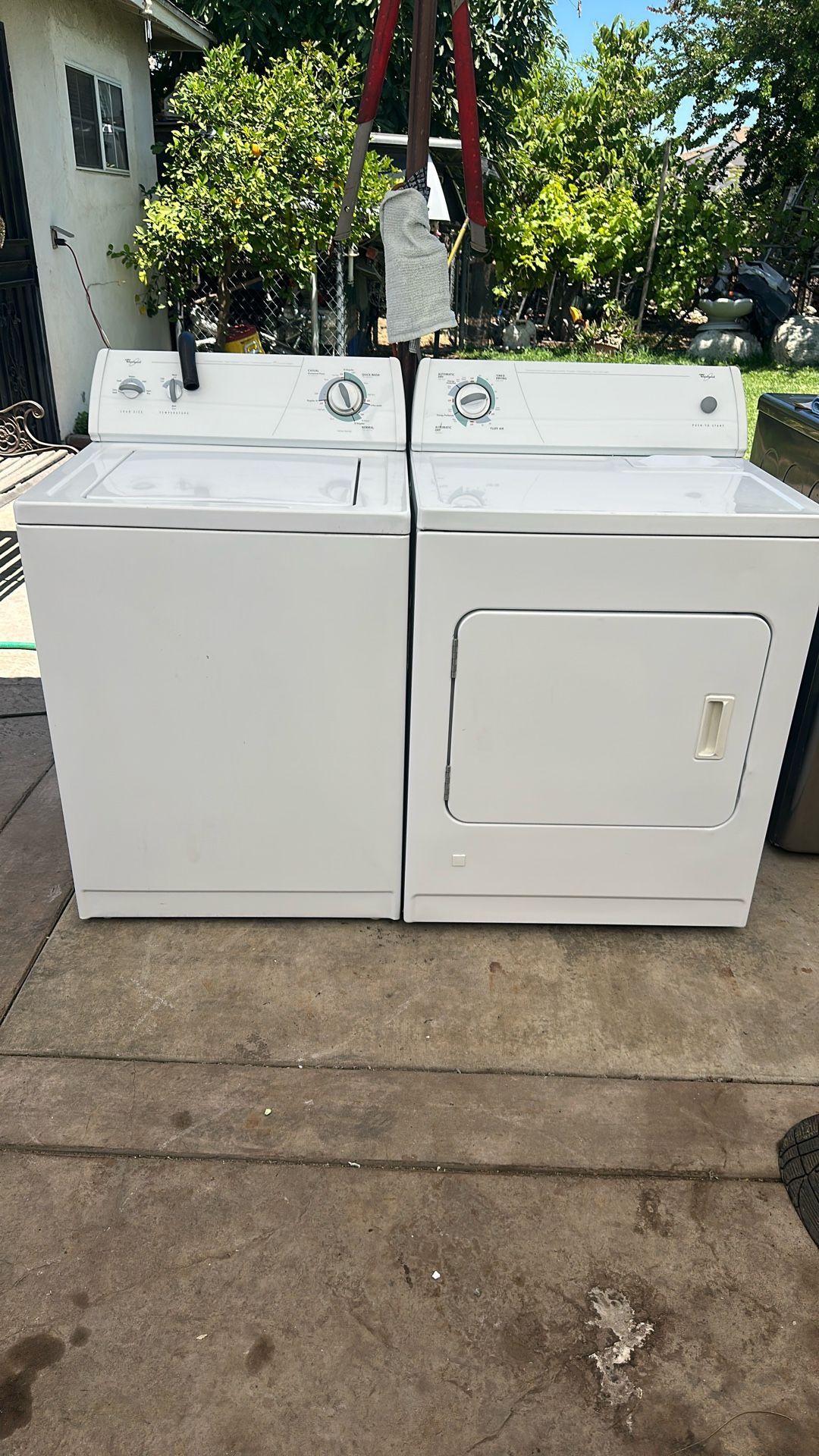 Whirlpool Washer And Dryer