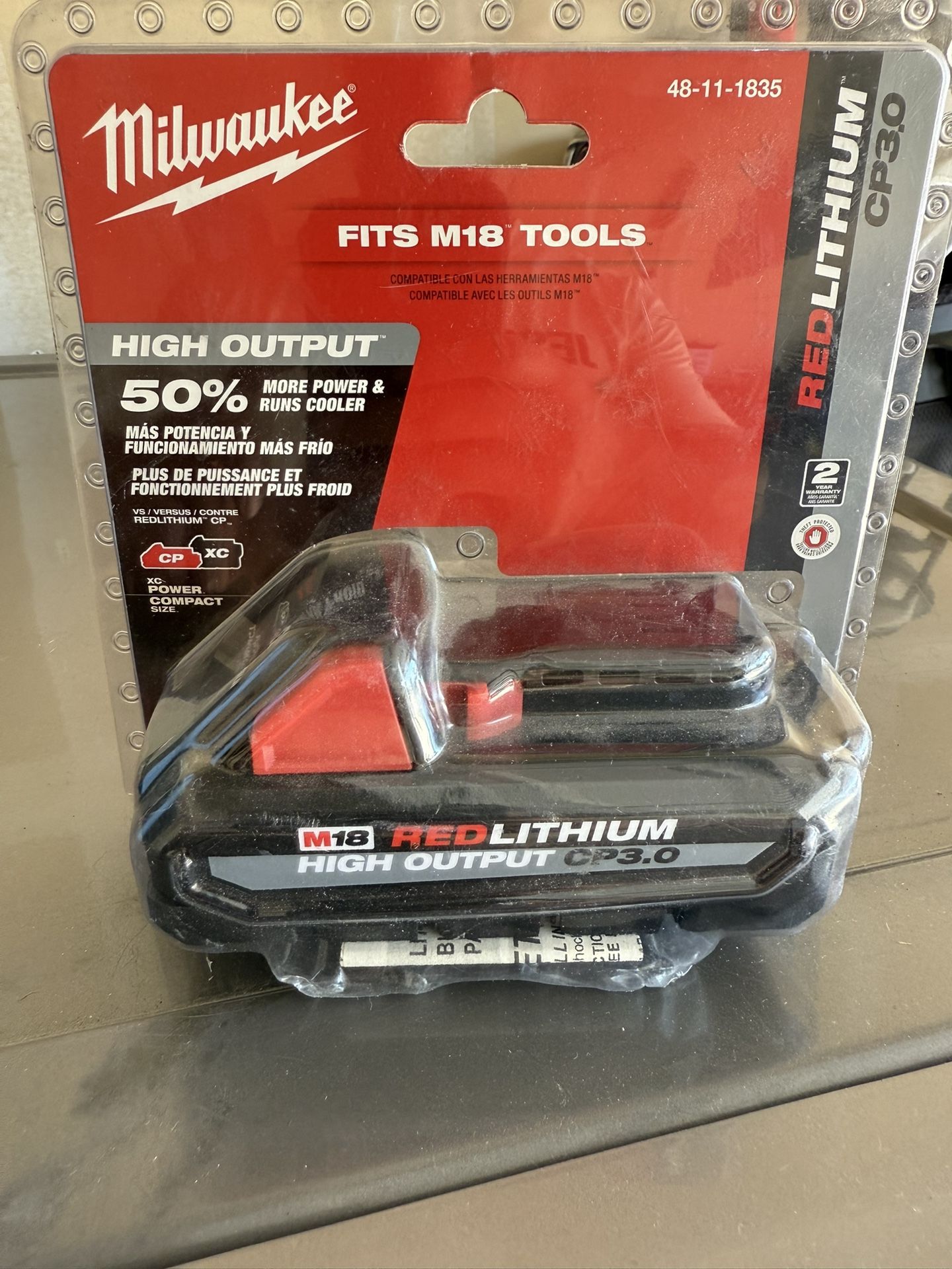 Milwaukee Battery 3 ah M18