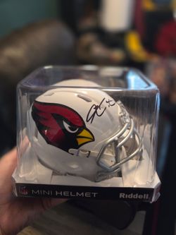 Kyler Murray Signed Mini Helmet-AZ Cardinals