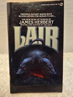 Lair James Herbert 1st Edition 1979 Vintage Paperback Signet
