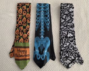 Halloween Ties For Adults