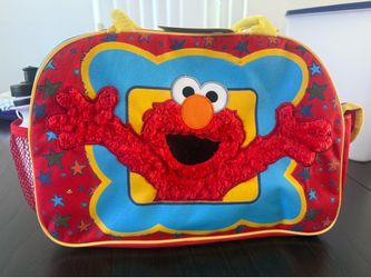 y2k Elmo bag w/ water bottle