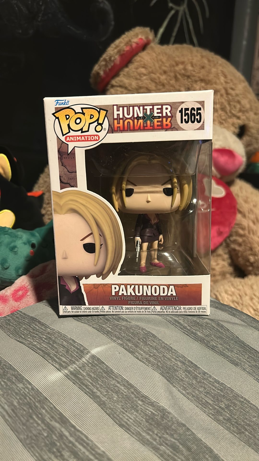 pakunoda funkopop new never opened 