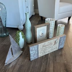 7 Piece Decor Set - Ocean Inspired 