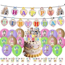 Sonny Angel Birthday Party decorations and balloons