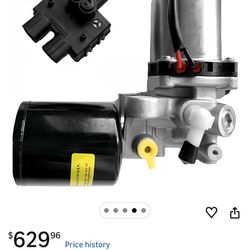  ABS pump brake booster motor. Compatible with Toyota Highlander and Lexus RX450h. Part numbers 47070-48010 and 47070-48020. (553)0226