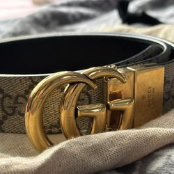 Gucci Marmont Reversible Belt 