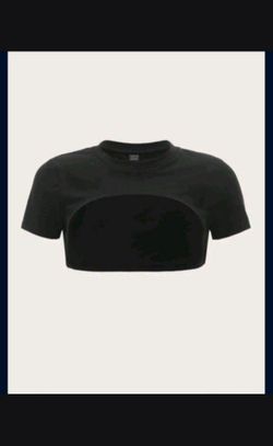 Black Shrug Cover Top