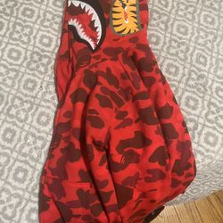 Red Bape Hoodie 