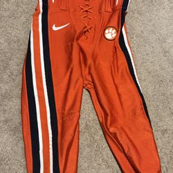 Authentic, Game Worn CLEMSON UNIVERSITY TIGERS FOOTBALL ORANGE BRITCHES - Fan Memorabilia 