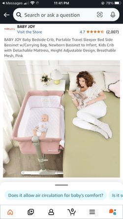 Baby Bedside Crib