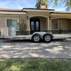 JIMGLO Ego TiltBed Aluminum Trailer Car Hauler