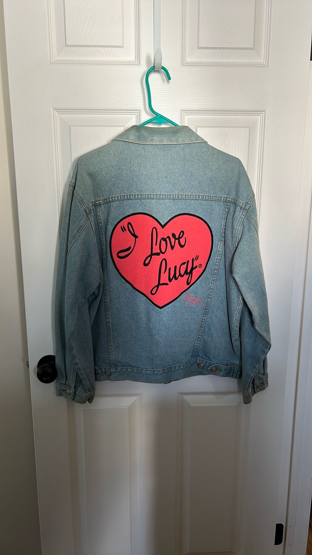 I Love Lucy Jean Jacket