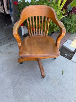 Vintage Bankers Chair
