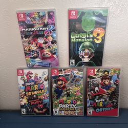 Nintendo Switch Mario Bro’s $45 Each 