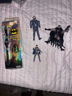 Collector pieces of Batman