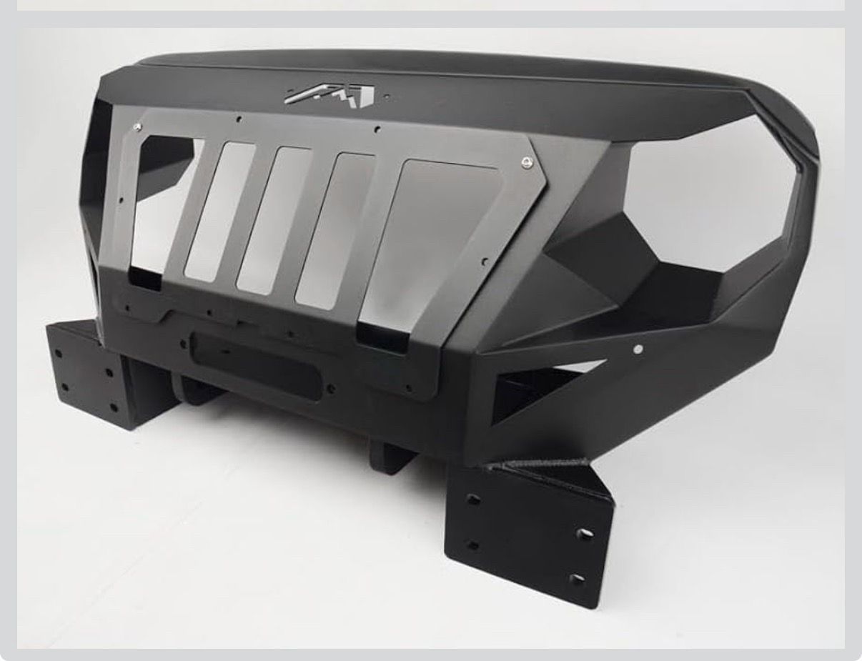 OFFactory Armor Grumper - Short Edge Metal Face Grille/Front Bumper | Jeep Wrangler JK/JKU 2007-2018