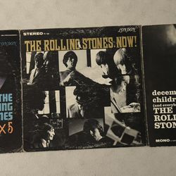 The Rolling Stones 12x5, Now!, & December's Children Vinyl