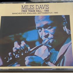 Miles Davis Free Trade Hall 1960/Import Very Rare Jazz Cd