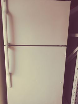 White fridge