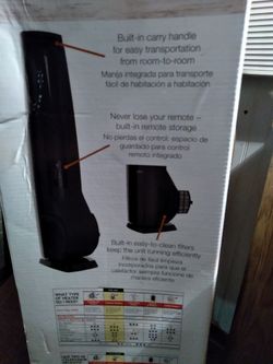Lasko Tower Heater, High Velocity Fan u0026 Heater FHV801 for Sale in  Everett, WA - OfferUp