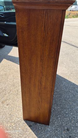 Wooden Desk Hutch