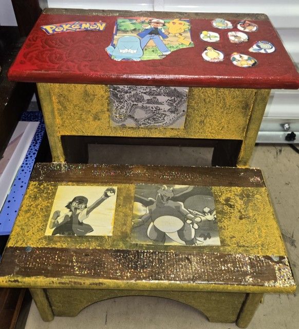 Pokemon Step Stool