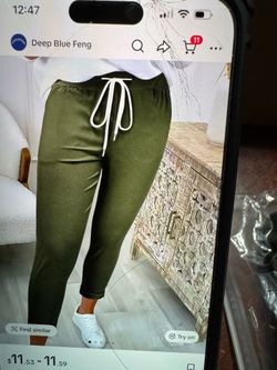 Drawstring waist adjustable lounge pants