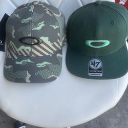 2 Oakley Hats New