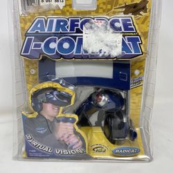 New Vntg Radica Airforce I-Combat 3D Virtual Visual Game Factory Sealed In Pack
