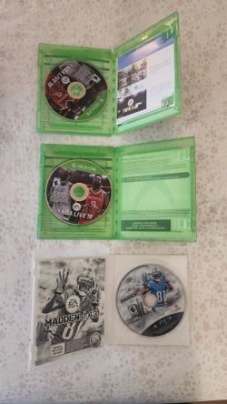 NBA Live 18 Xbox One & Madden NFL 13 PS3 Bundle