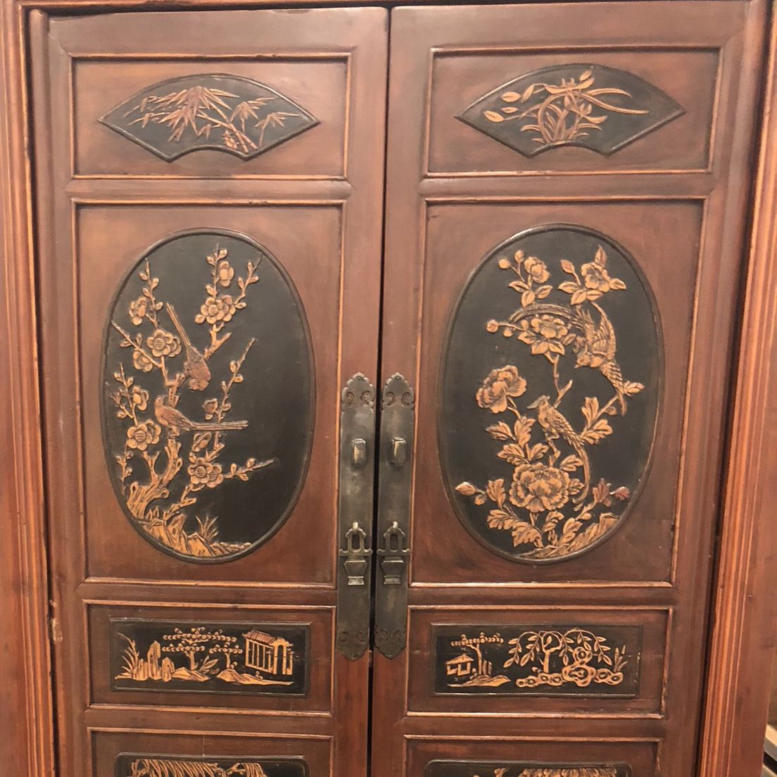 Vintage Chinese Armoire - stunning! 