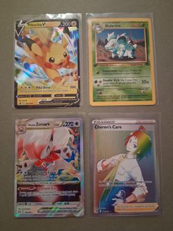 Pokémon TCG Card Lot of 4
