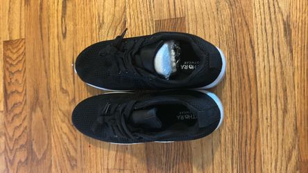 Orthora Footwear Black Knit Sneakers