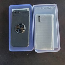 Asuwish Phone Case for iPhone 6 6s with Tempered Glass Screen Protector  

