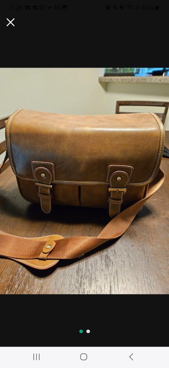 Vintage Style Camera Bag