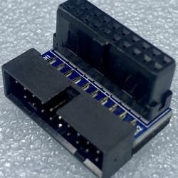 USB 3.0 90degree Right Angle Motherboard Header Adaptor 