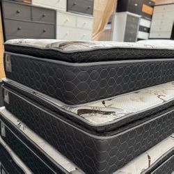 Twin Size New Royal Touch Memory Foam Pillow Top Mattress 